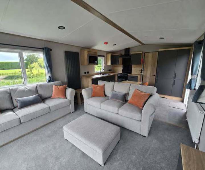 Interior picture of an ABI St Islay 39x12 Static Caravan sited at Friary Farm Caravan Park Blakeney